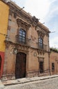 Typical Mexican Facade San Miguel Allende Royalty Free Stock Photo