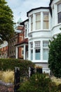 Typical modern Britain Terraced Houses Royalty Free Stock Photo