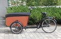 Typical modern carrier bicycle