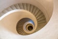 typical modern stone staircase