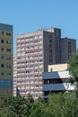 Typical modernized residential buildings in Leipzig ,Germany Royalty Free Stock Photo