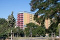 Typical modernized residential buildings in Leipzig ,Germany Royalty Free Stock Photo