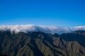Typical mountains on La Gomera Royalty Free Stock Photo