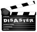 Disaster Movie Clapperboard