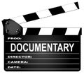 Documentary Movie Clapperboard