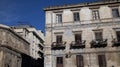 Typical municipal house in Palermo Royalty Free Stock Photo