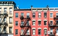 Typical New York Facades Royalty Free Stock Photo