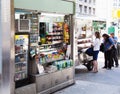 Typical Newsstand in Manhattan