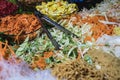 Typical noodles from Thailand. Thai street food