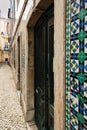 Typical old buildings in the centre of Lisbon, Portugal Royalty Free Stock Photo