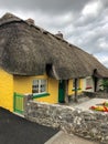 Typical old cottage in Adare in County Limerick, Ireland