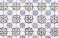 Typical old Lisbon tiles Royalty Free Stock Photo