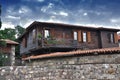 Typical Old Wooden House Royalty Free Stock Photo