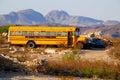 Classic American School Bus