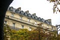 Typical Parisian Building Royalty Free Stock Photo