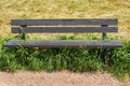 Typical park bench of the former GDR