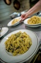 Typical pasta dish from Sicily.