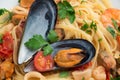 `Spaghetti allo scoglio` - Italian food