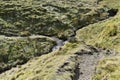 Path to and over Freeze Beck near Boredale Hause