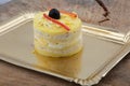 Typical peruvian dish known as causa Royalty Free Stock Photo