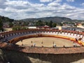 Typical `Plaza de Toros` in Mexico