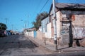 Typical poor street in cumana Royalty Free Stock Photo