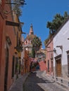 Aldama street in San Miguel de Allende, Mexico