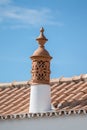 Typical Portuguese chimney Royalty Free Stock Photo