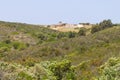 Typical portuguese house in Aljezur Royalty Free Stock Photo