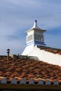 Typical portuguese roof top Royalty Free Stock Photo