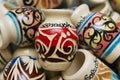 Typical pottery souvenirs from Sarawak in Kuching, Malaysia.