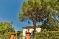 Residential rural architecture in Tuscany, Italy Royalty Free Stock Photo