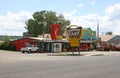 Typical restaurant along Route 66 in Arizona, USA.