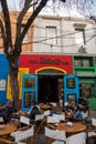 Typical Restaurant of the Barrio de La Boca, Caminito Tourist Zone in Buenos Aires Capital of the Argentine Republic in 2023 Royalty Free Stock Photo