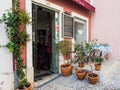 Typical restaurant in the Old Town of Lisbon