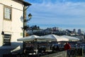 Typical restaurant with terrace in Porto