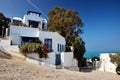 Typical rich house in Sidi Bou Said Royalty Free Stock Photo