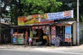 Typical roadside shop in Sri Lanka