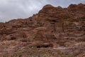 Typical Rocks in Petra, Jordan