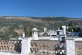 Typical roof of the houses of southern Spain