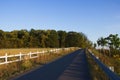 Typical rural farmland in Eastern Europe Royalty Free Stock Photo