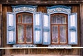 Typical russian house Royalty Free Stock Photo