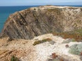 Rocks at the West coast, Algarve -Portugal Royalty Free Stock Photo