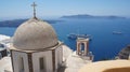 Typical Santorini church