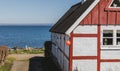 Typical Scandinavian/Swedish fishing hut.