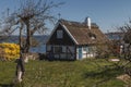 Typical Scandinavian/Swedish fishing hut.