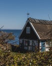 Typical Scandinavian/Swedish fishing hut.