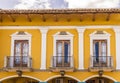 A typical scene in Granada in Nicaragua Royalty Free Stock Photo