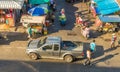 A typical scene in Phuket Town Thailand Royalty Free Stock Photo