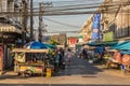 A typical scene in Phuket Town Thailand Royalty Free Stock Photo